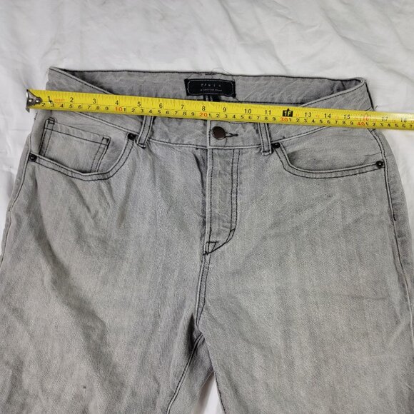 21 Men Gray Mens Size 31 Denim Shorts Casual Outdoors Walking Comfort Summer - Picture 6 of 9